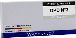 Water-I.D. 50 tabletek DPD N°3 do stosowania w basenach 1 szt. Tabletki Water ID 50 Tabletten DPD N°3 für PoolLAB