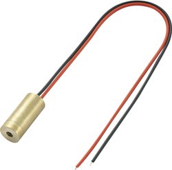 Moduł laserowy TRU COMPONENTS LM01RDD 1572138, klasa 2, 1 mW, 650 nm