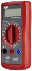 Multimetr cyfrowy z generatorem sygnału czarno-czerwony Multimetr REV Vielfmessgerät digital rt CAT III