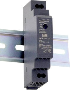 Przetwornica DC/DC MeanWell serii DDR-15 do napięcia wejściowego DIN Rail Single Output: Moc 4:1: 15W Przetwornik DC/DC na szynę DIN Mean Well DDR-15L-5 DDR-15L-5  5 V/DC 3 A 15 W Ilość wyjść:1 x