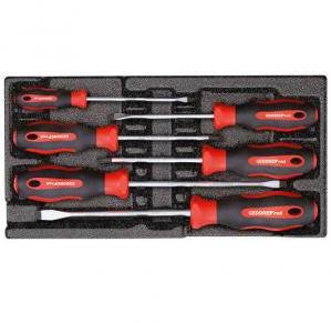 Zestaw wkrętaków w 1/3 module piankowym 1/3, 6-częściowy Zestaw wkrętaków Gedore RED R22150013 3301712