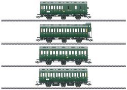 Wagon osobowy Märklin 42046 Komplet wagonów przedziałowych H0 DB
