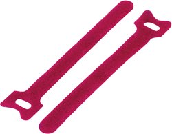 Opaska kablowa na rzepy TRU COMPONENTS TC-MGT-180RD203 1593254, (D x S) 180 mm x 12 mm, 1 szt.