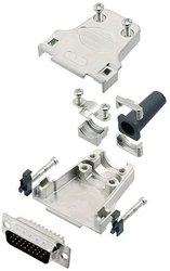 Zestaw listew męskich D-Sub TRU COMPONENTS TCDTZF15HDP26K 7709392, rzędy: 3, styki: 26, 180 °, 1 szt.