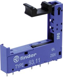 Gniazdo przekaźnika Finder 93.11 93.11, 1 szt.