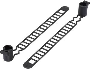 Opaska kablowa TRU COMPONENTS TC-MAT-120BK203 1592781, 120 mm, poliamid 6.6, 1 szt.