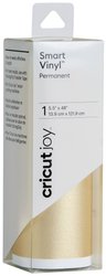Cricut Joy™ Smart Vinyl Permanent 5,5&quot, x 48&quot, Shimmer Gold Cricut Joy™ Smart Vinyl Permanent Folia efekt brokatu, złoty