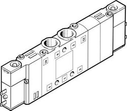 Zawór magnetyczny FESTO CPE14-M1BH-5/3E-1/8 196935, 3 do 8 bar