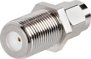 Adapter SMA TRU COMPONENTS 1579510 złącze męskie SMA - złącze żeńskie  F  1 szt.