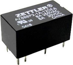 Przekaźnik drukowany Zettler Electronics AZ888-1A-24DE, monostabilny, 1 cewka, 240 V/DC, 8, 1 szt.