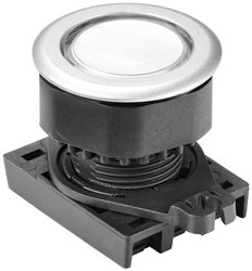Przycisk TRU COMPONENTS S3PFU-P3W biały (przeźroczysty) 1 szt.