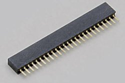 TRU COMPONENTS TC-2506272 Listwa złączy żeńskich (standardowa) 1 szt.