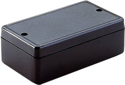 Obudowa uniwersalna Strapubox 2030, ABS, czarny, (D x S x W) 80 x 45 x 26 mm, 1 szt.