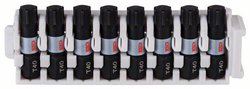 Zestaw bitów do wkrętarek Impact Control, 8 sztuk, z T40, 25 mm  Bosch Accessories 2608522383 2608522383  25 mm