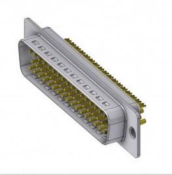 Złącze męskie D-Sub Deltron Connectors DTS50PZ/2, rzędy: 2, styki: 50, 180 °, 1 szt.