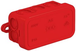 Puszka instalacyjna OBO Bettermann A 6 HF RO 2000003, 43 mm x 80 mm x 34 mm, 1 szt.