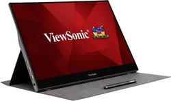 Viewsonic TD1655 Monitor  EEK C (A - G) 39.6 cm (15.6 cal) 1920 x 1080 px 16:9 6.5 ms USB-C®, Mini HDMI, audio, stereo (jack 3,5 mm) LCD (IPS)