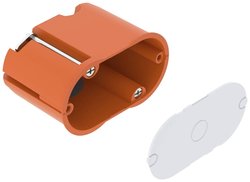 Gniazdo ścienne przyłączeniowe OBO Bettermann HG 45-WAD-LD 2003834, 68 mm x 45 mm, 25 szt.