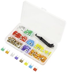 Bezpiecznik nożowy Mini TRU COMPONENTS TC-10334036, 32 V, 3 A - 30 A, 100 szt.