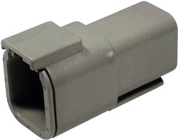 Złącze okrągłe TE Connectivity DTM 04-6 P, Ilość styków: 6, 1 szt.