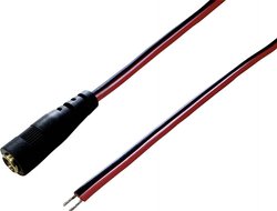 Kabel przyłączeniowy, niskonapięciowy BKL Electronic 072062 5.5 mm  2.00 m 1 szt.