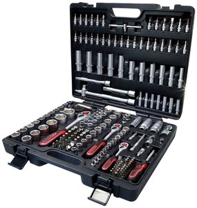 Zestaw kluczy nasadowych 1/4&quot,+3/8&quot,+1/2&quot,, 179 szt Klucze nasadowe zestaw KS Tools 917.0779