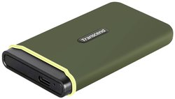 Dysk zewnętrzny SSD Transcend ESD380C TS2TESD380C 2 TB USB-C®, USB-A zielony