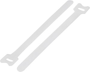 Opaska kablowa na rzepy TRU COMPONENTS TC-MGT-135WE203 1593235, (D x S) 135 mm x 12 mm, 1 szt.