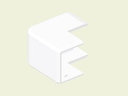 Narożnik zewnętrzny do LHD 30x25, biały Kanał kablowy KOPOS 8936 HB 1 szt.