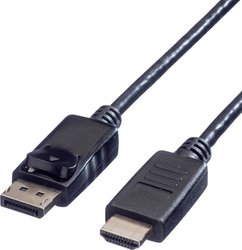 Przejściówka DisplayPort, HDMI Value 11.99.5780, ekranowany, 1.00 m