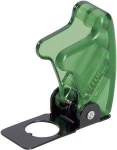 Pokrywka ochronna TRU COMPONENTS TC-R17-10B GREEN 1587852, 1 szt.