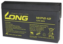 Akumulator ołowiowy Long WP2-12 WP2-12, AGM, 12 V, 2 Ah