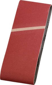 Taśmy ścierne, WOOD &amp, METAL, korund, 100 x 560 mm, ziarnistość 100 Papier ścierny pas zestaw kwb  914410 560 mm 3 szt.
