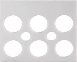 Paski identyfikacyjne do łączników świecznikowych Znaczniki  Adels-Contact 191412 biały 1 szt.