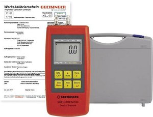 Manometr Greisinger GMH3161-12-WPD5 604191, 0 - 1.3 bar, -25 do + 50 ° C, 0 do + 95% r.F. (bez kondensacji), IP65, Kalibracja (ISO)