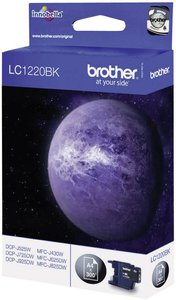 Tusz Brother LC-1220BK, LC1220BK, oryginalny, czarny