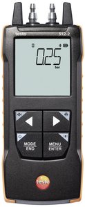 Manometr testo 512-2 0563 2512, 0 - 2000 hPa, Od -20 °C do +50°C °C, IP40