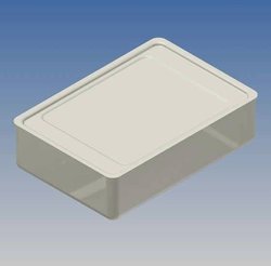 TEKO Electrolytic tin-plated steel enclosures, SCREW. 64 x 44 x 18 mm Electrolyic tin-plated. Obudowa uniwersalna TEKO 456.15, (D x S x W) 63.5 x 44 x 17.5 mm, stal, 1 szt.