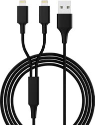 Kabel do ładowania USB Smrter Hydra DUO Lightning, USB 2.0, Złącze męskie USB-A, Złącze męskie Lightning, 1.20 m