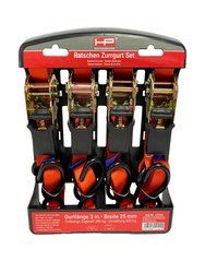 Pas napinający dwuczęściowy HP Autozubehör 12104 (D x S x W) 300 cm x 9 mm x 4.5 cm