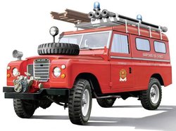 Zestawy samochodowe Italeri Land Rover Fire Truck 3660 1:24