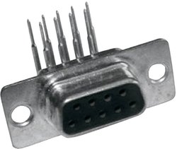 Listwa żeńska D-Sub MH Connectors MHDD9-F-T-B-M-RBM 2103-2200-11, rzędy: 2, styki: 9, 90 °, 1 szt.