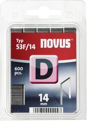 Zszywki typu 53 F/14 Novus 042-0378, 14 x 11,3 mm, 600 szt.
