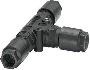 Rozdzielacz T Phoenix Contact QPD T 4PE 3X6-11 BK, 1405401