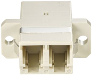 Renkforce RF-5508822 Adapter światłowodowy złącze żeńskie LC złącze żeńskie LC Duplex beżowy 1 szt.