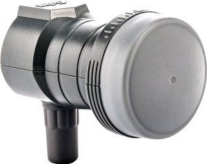 fuba DEK 117 Single-LNB  Ilość uczestników: 1 Rozmiar zasilenia: 40 mm  szary