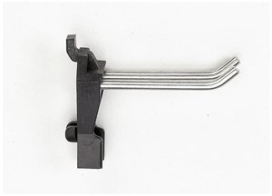 raaco 110747 Zaczep na hak narzędziowy Podwójny hak 2-60 mm (D x S x W) 27 x 79 x 60 mm 3 szt.