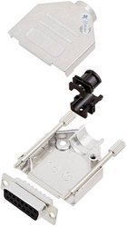 Zestaw listew żeńskich D-Sub TRU COMPONENTS TCDTZK15DBSK 7708772, rzędy: 2, styki: 15, 180 °, 1 szt.