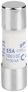 Bezpiecznik Weidmüller FUSE 10X38 15A 1000 VDC GPV S 2827970000, 15 A, 38 mm , 1 szt.