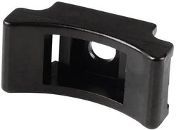 Gniazdo montażowe HellermannTyton LKCSF1-PA66-BK 151-27202, 13 mm (max), 1 szt.